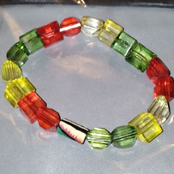 Lgbtq Pride or rasta bracelet - Picture 5 of 7
